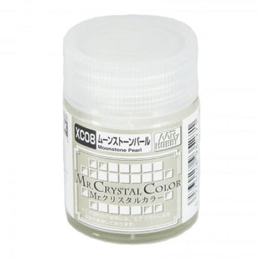 Mr Hobby (Gunze) XC08 Acrylic Mr Crystal Colour Moonstone Pearl Lacquer Paint 10ml